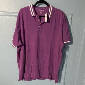 American Eagle Purple Polo